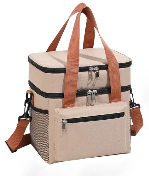 Ισοθερμική Τσάντα Φαγητού 12lt Amber 3014-4 Beige