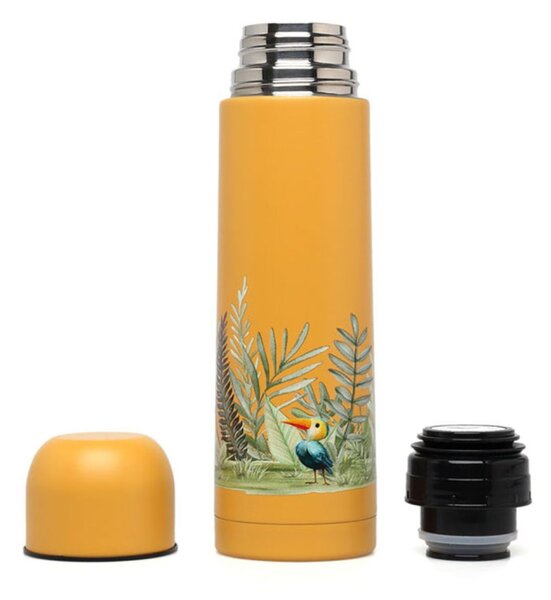 Θερμός Υγρών 500ml Kiokids Ώχρα 6331