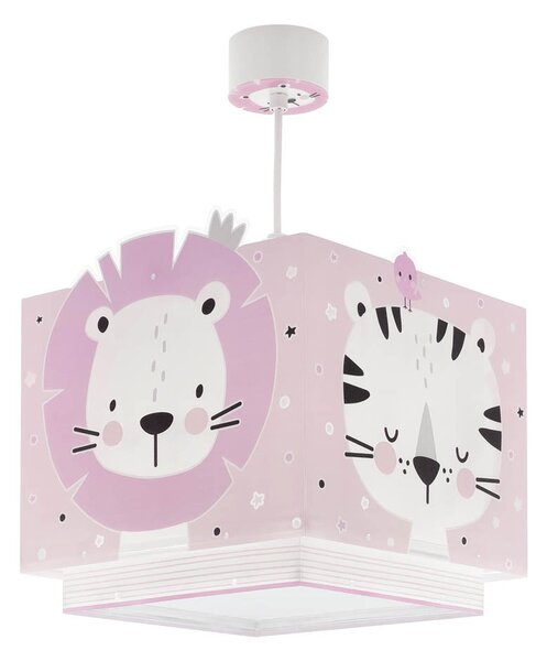Παιδικό Φωτιστικό Οροφής Μονόφωτο Ango Baby Jungle Pink 63112MS