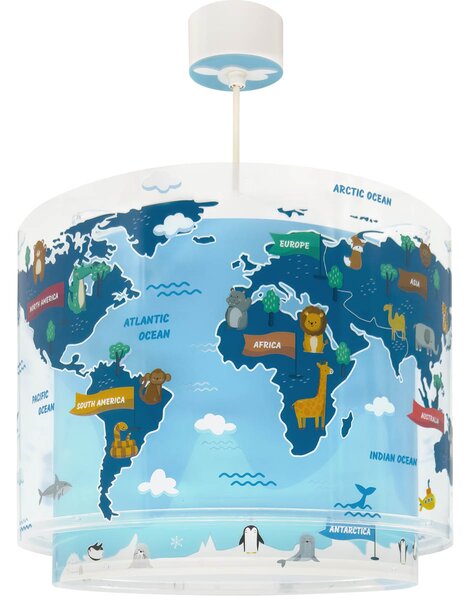 Παιδικό Φωτιστικό Οροφής Μονόφωτο Ango Kids World 40672M