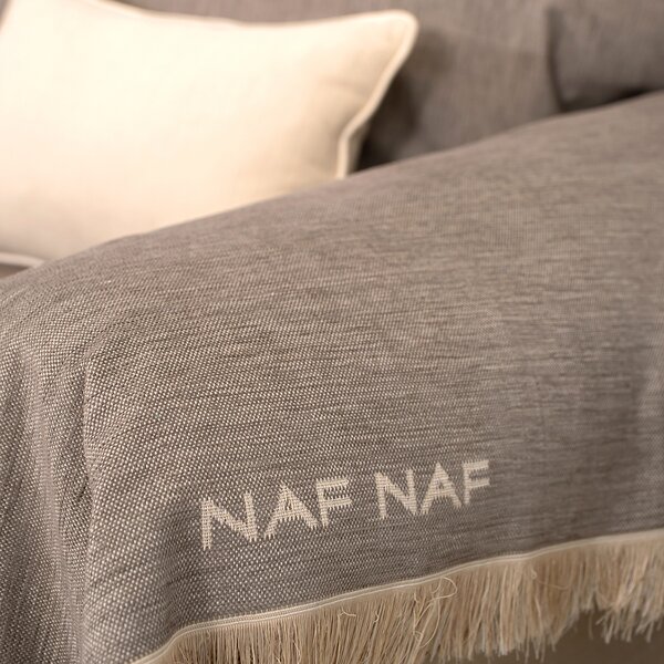 Ριχτάρι Πολυθρόνας (180x180) Naf-Naf Highline Brown - Grey 358-170