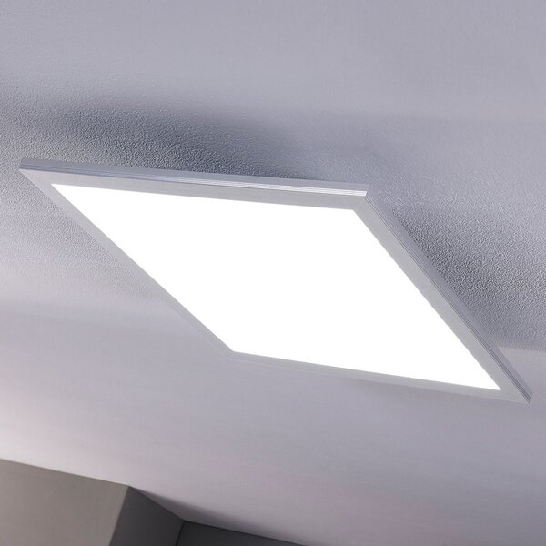 Lindby LED πάνελ Livel, σετ 2 τεμαχίων, CCT, 40 cm x cm, τηλεχειριστήριο, ρυθμιζόμενος, Μεταλλικό, Κουζίνα, Πλαστικό, σύγχρονο