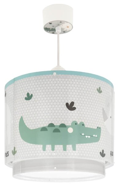 Παιδικό Φωτιστικό Οροφής Μονόφωτο Ango Rhino & Croco 60622M