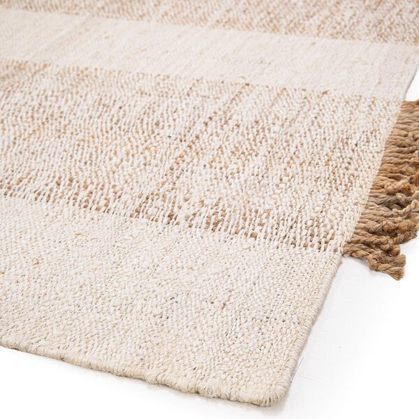 Χαλί Καλοκαιρινό (140x200) Royal Carpet Botanica RC-3 White/Natural