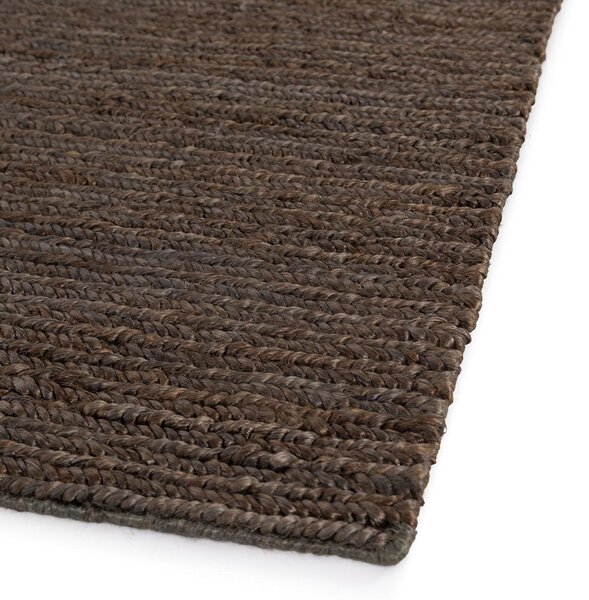 Χαλί Καλοκαιρινό (160x230) Royal Carpet Juta Charcoal
