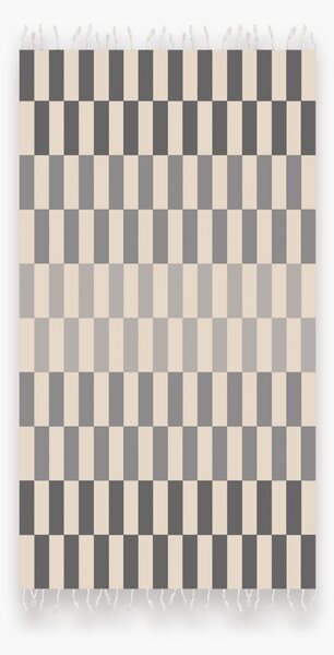 Πετσέτα Θαλάσσης - Παρεό (90x170) Nef-Nef Homeware Storin Grey