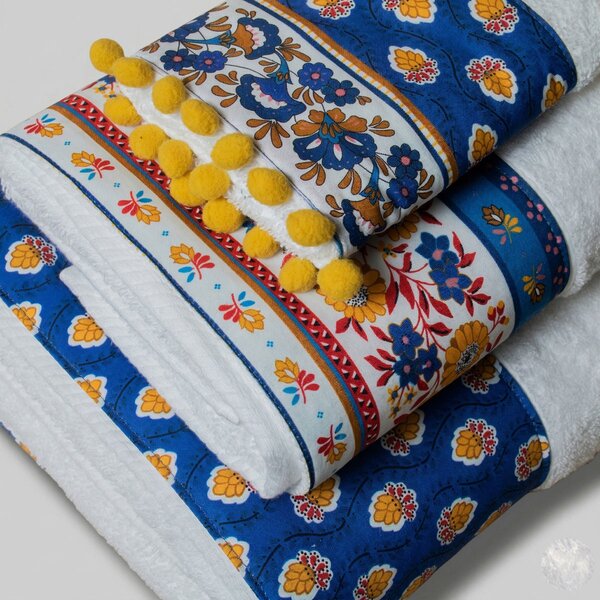Πετσέτα Χεριών (30x50) White Fabric Loretta White 600gsm
