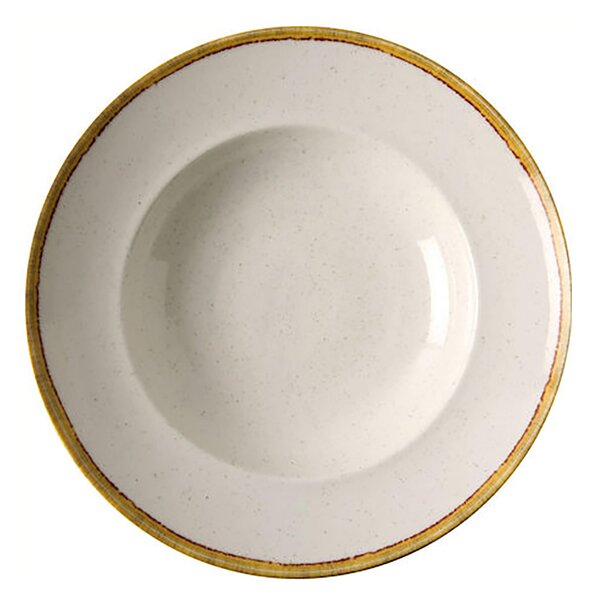 Πιάτο Pasta Πορσελάνης Μπεζ 27cm Ivory GTSA 66-5127