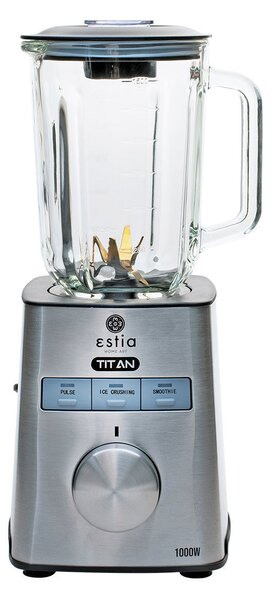 Estia 06-11833 Μπλέντερ για Smoothies με Γυάλινη Κανάτα 1.5lt 1000W Inox