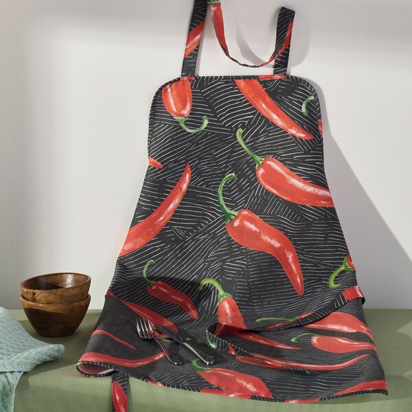 Ποδιά Κουζίνας (62x83) Kentia Loft Chilli