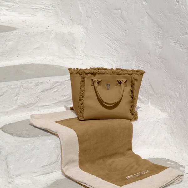 Πετσέτα Θαλάσσης (80x170) Feel & Touch Caribbean Mocca