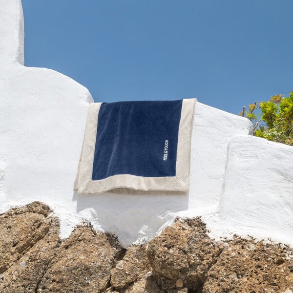 Πετσέτα Θαλάσσης (80x170) Feel & Touch Caribbean Marine