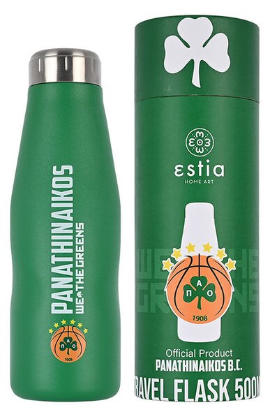 Μπουκάλι Θερμός Travel Flask PANATHINAIKOS BC EDITION 500ml