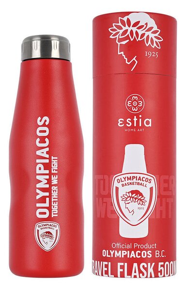 Μπουκάλι Θερμός Travel Flask OLYMPIAKOS BC EDITION 500ml