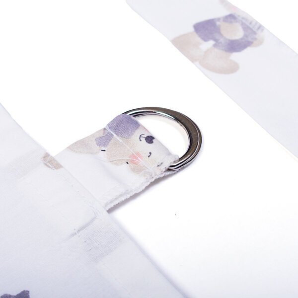 Κάλυμμα Θηλασμού Dimcol Bear's Nest 05 White - Grey