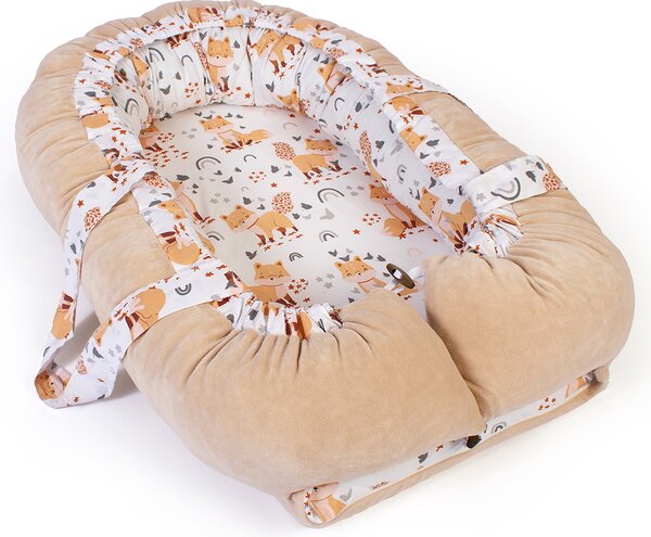 Φωλιά Ύπνου Dimcol Cute Fox 02 White - Beige