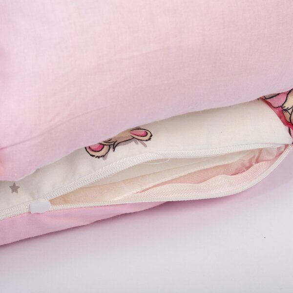 Φωλιά Ύπνου Dimcol Bear's Nest 04 White - Pink