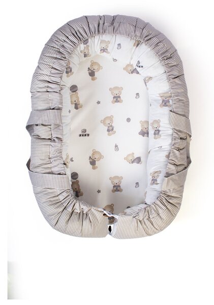 Φωλιά Ύπνου Dimcol Bear's Nest 05 White - Grey