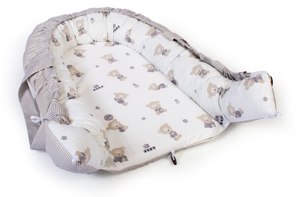 Φωλιά Ύπνου Dimcol Bear's Nest 05 White - Grey
