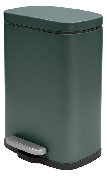 Κάδος Απορριμμάτων Μπάνιου (21.4x16.4x30) Spirella 5lt Akira Dark Green 05392.017