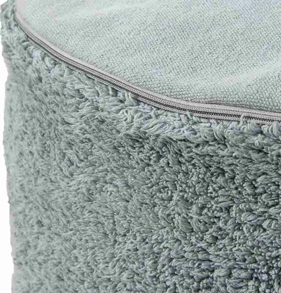 Πουφ (50x50x20) Lorena Canals Chill Vintage Blue