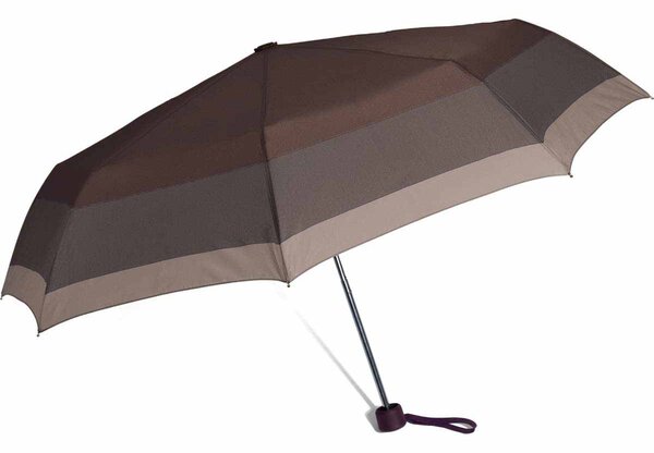 Ομπρέλα Βροχής Σπαστή Χειροκίνητη Benzi PA056 Brown