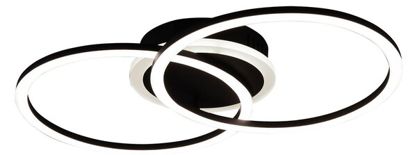 Φωτιστικό Πλαφονιέρα LED Dimmable RL Venida Black R62783132