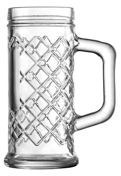 Ποτήρι Μπύρας από Γυαλί 300ml 40811Tankard Rhombus Uniglass