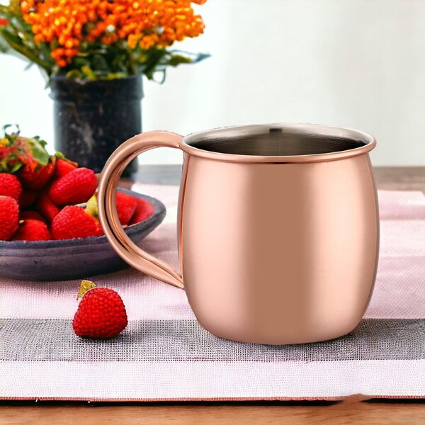 Κούπα Coctail Moscow Mule Inox Bronze 470ml 10x10cm