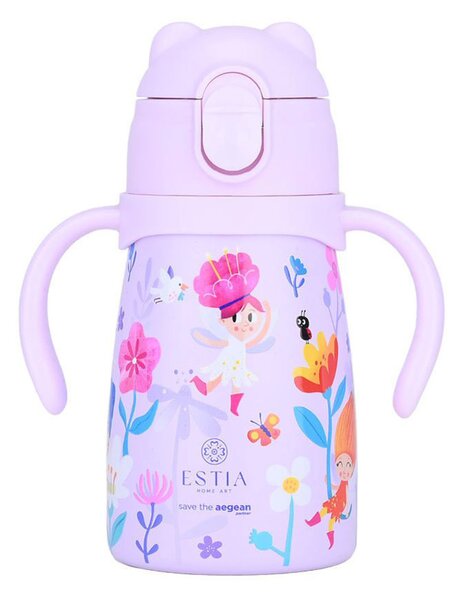 Παγούρι - Θερμός 300ml Με Καλαμάκι Estia Save The Aegean Fairy Tales 01-34214