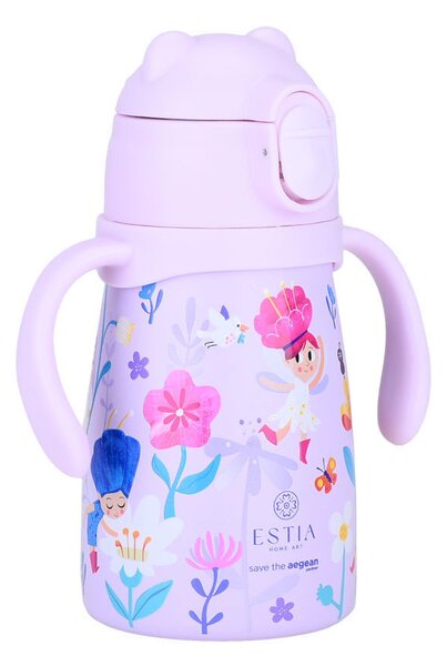 Παγούρι - Θερμός 300ml Με Καλαμάκι Estia Save The Aegean Fairy Tales 01-34214
