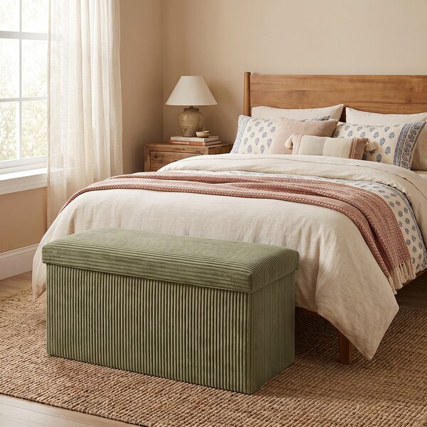 Ταμπουρέ Με Αποθηκευτικό Χώρο (76x38x38) A-S Arum Khaki 207382C