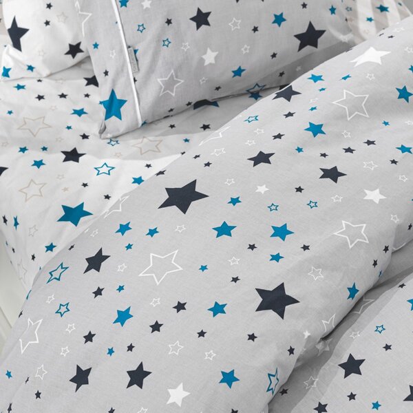 Σεντόνια Κούνιας (Σετ) Guy Laroche Starland Silver