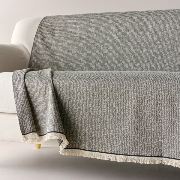 Ριχτάρι Καναπέ Τριθέσιου (180x280) Kentia Loft Serpantine 04 Grey