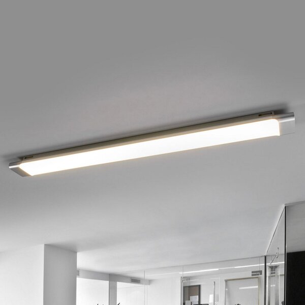 Arcchio Φωτιστικό οροφής LED Vinca, 90 cm, 2.650 lm, 4.000K, Μεταλλικό, Μελέτη / Γραφείο, Πλαστικό, σύγχρονο