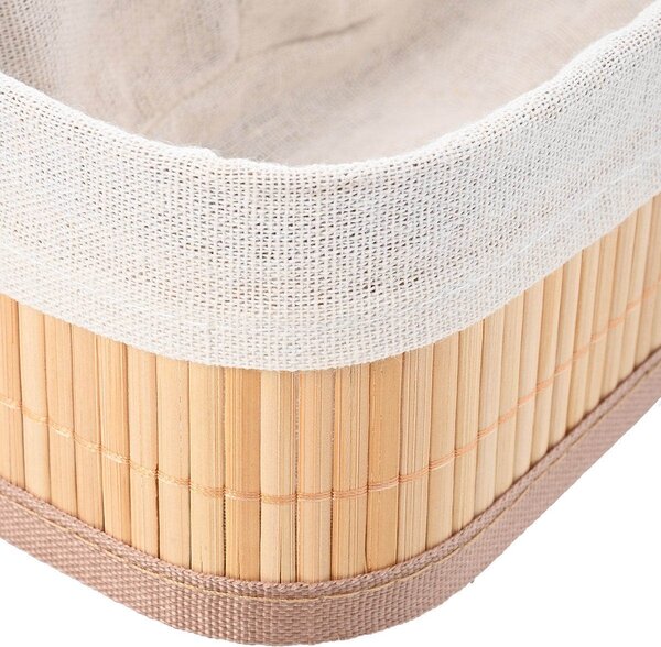 Καλάθι Αποθήκευσης (19.5x10x8) Estia Bamboo Essentials 02-19648