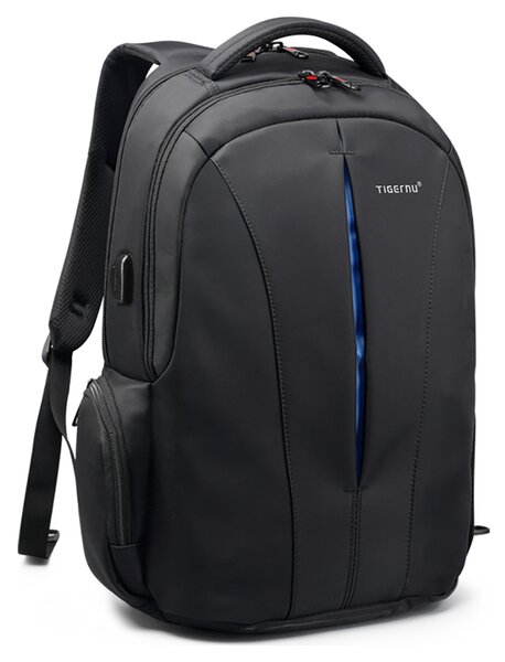 Backpack Σακίδιο Πλάτης Tigernu T-B3105USB Μαύρο 49x30x12cm