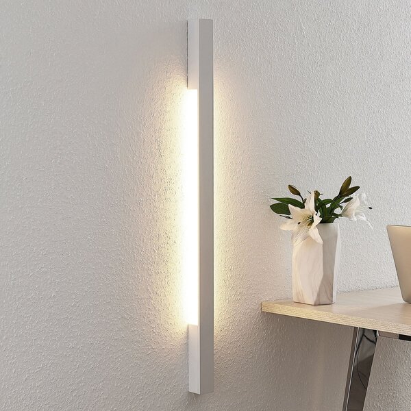 Arcchio Φωτιστικό τοίχου LED Ivano, 91 cm, λευκό, αλουμίνιο, Λευκό, Διάδρομος, Αλουμίνιο, σύγχρονο