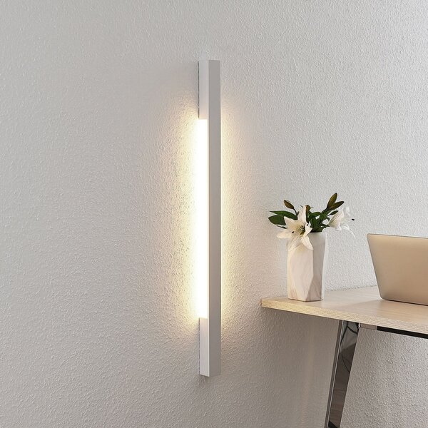 Arcchio Φωτιστικό τοίχου LED Ivano, 91 cm, λευκό, αλουμίνιο, Λευκό, Διάδρομος, Αλουμίνιο, σύγχρονο