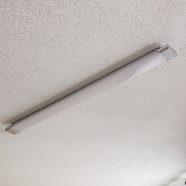 Arcchio Φωτιστικό οροφής LED Vinca, 120 cm, 3.450 lm, 4.000 K, Μεταλλικό, Μελέτη / Γραφείο, Πλαστικό, σύγχρονο