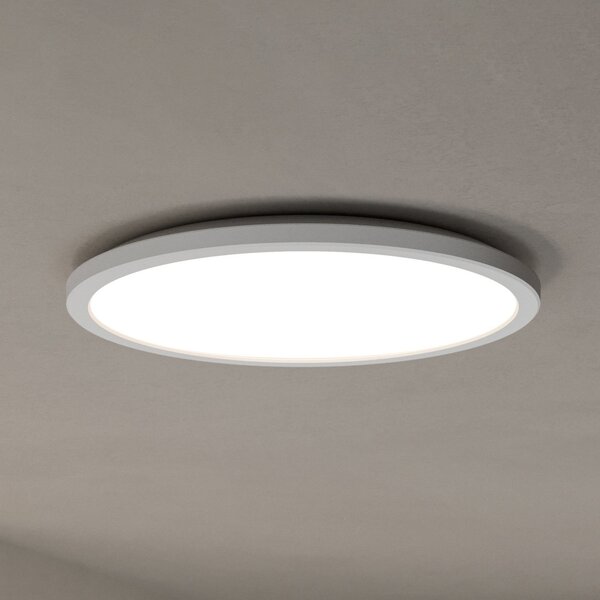 EGLO connect LED φωτιστικό οροφής Rovito-Z, λευκό, Ø 39 cm, ρυθμιζόμενος, Λευκό, Σαλόνι / τραπεζαρία, Πλαστικό, Στρογγυλό τοίχο