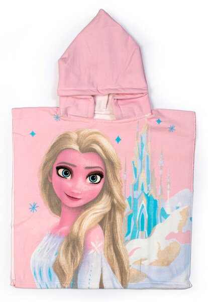 Παιδικό Πόντσο (50x100) Dimcol Frozen 88 Pink