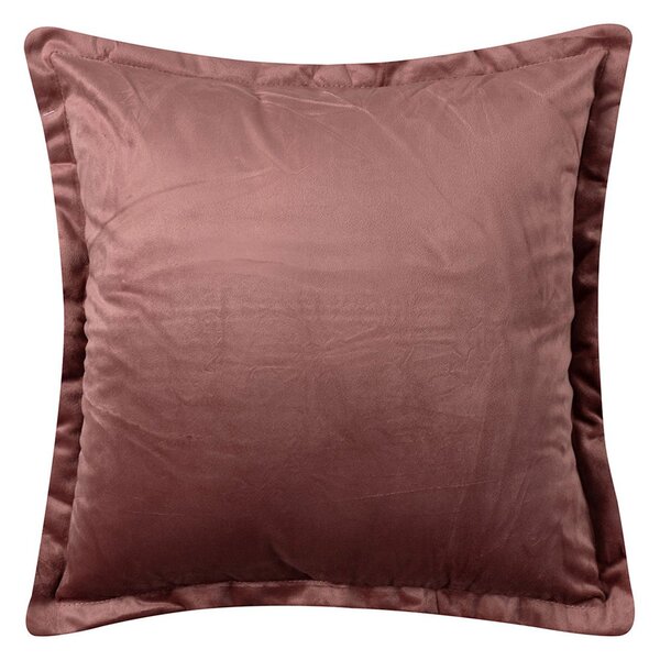 Διακοσμητική Μαξιλαροθήκη Βελουτέ (45x45) Silk Fashion A804 Σάπιο Μήλο