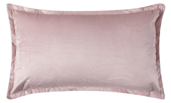 Διακοσμητική Μαξιλαροθήκη Βελουτέ (35x60) Silk Fashion A804 Πούδρα