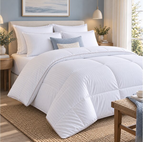 Πάπλωμα King Size NiceFeelings από 100% Satin Microfiber, με βάρος 200GSM και διαστάσεις 260x240cm