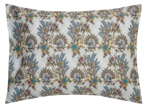 Ζεύγος Μαξιλαροθήκες Oxford (50x70) Kentia Stylish Parrot Πολύχρωμο ΜΑΞΙΛΑΡΟΘΗΚΕΣ ΠΑΝΩΣΕΝΤΟΝΟ