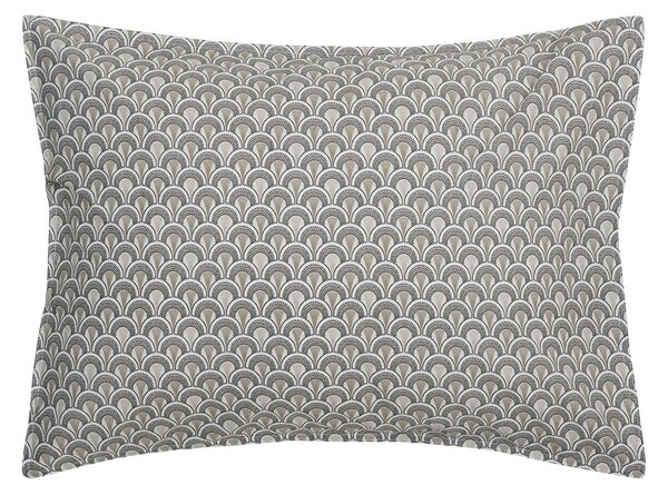 Ζεύγος Μαξιλαροθήκες Oxford (50x70) Kentia Stylish Nerikomi Γκρι ΜΑΞΙΛΑΡΟΘΗΚΕΣ ΠΑΝΩΣΕΝΤΟΝΟ