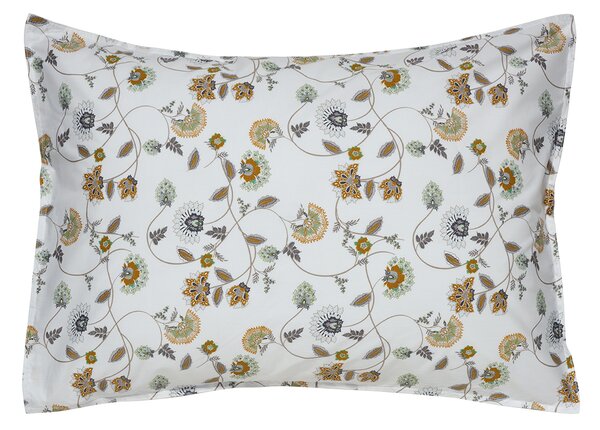 Ζεύγος Μαξιλαροθήκες Oxford (50x70) Kentia Stylish Ifigenia Πράσινο ΜΑΞΙΛΑΡΟΘΗΚΕΣ ΠΑΝΩΣΕΝΤΟΝΟ