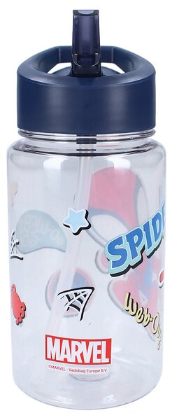 Παγούρι 450ml Με Καλαμάκι Vado Bags Spidey Drink Up