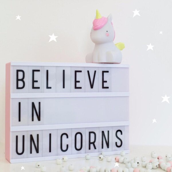 Παιδικό Φωτάκι Νυκτός Α Little Lovely Company Unicorn LLUNWH34